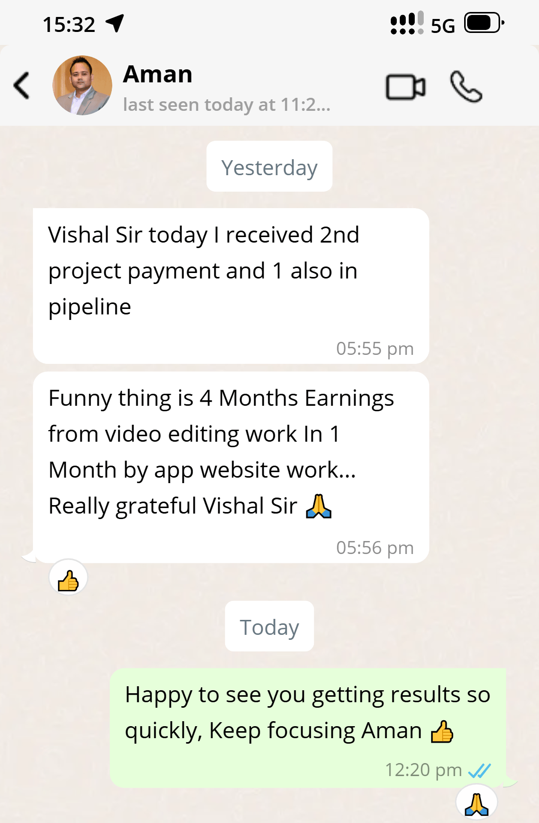 Workshop Testimonial Review by Aman to App Mastery Workshop by Technical Vishal Sir